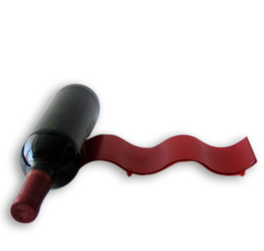 Flaschenregal Button